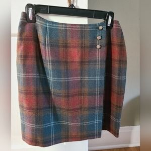 Vintage Ralph Lauren Wool Skirt